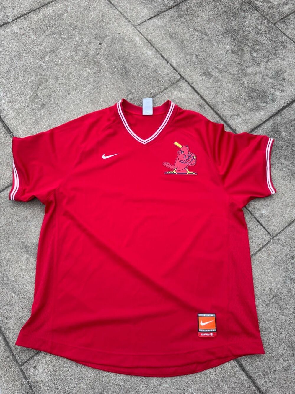 Nike St Louis Cardinals Cooperstown Collection Retro Jersey Red Men’s XL